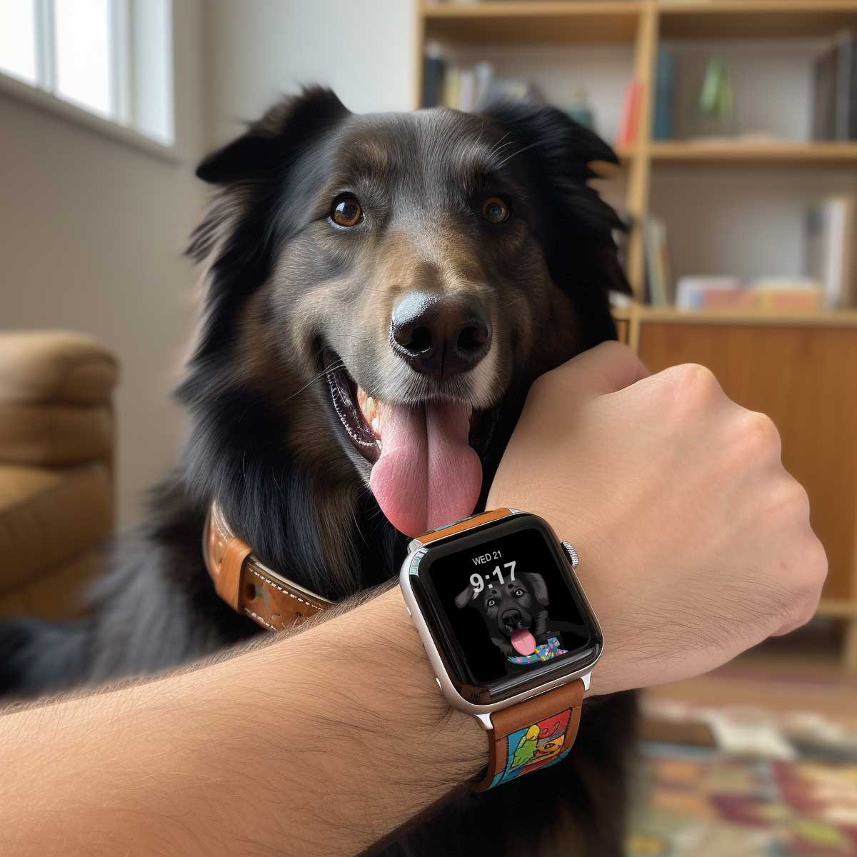 Custom Pet Watch Face | Hand Drawn Art - Luxtopaz