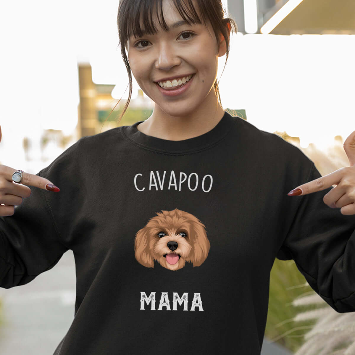 Pet Mama Sweatshirt - Luxtopaz