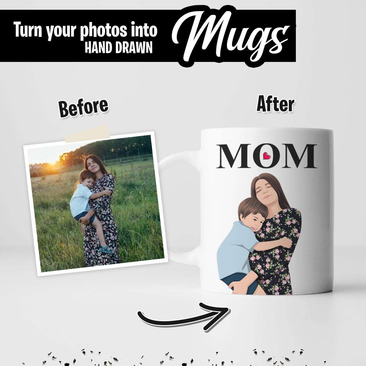 Custom Mom Mug - Luxtopaz