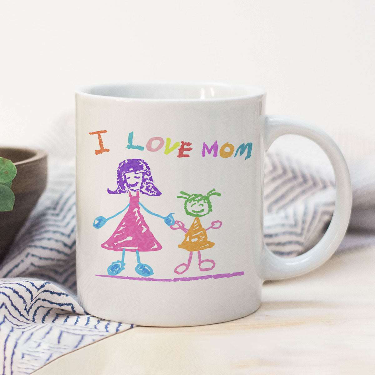 Custom Kids Drawing Mug - Luxtopaz