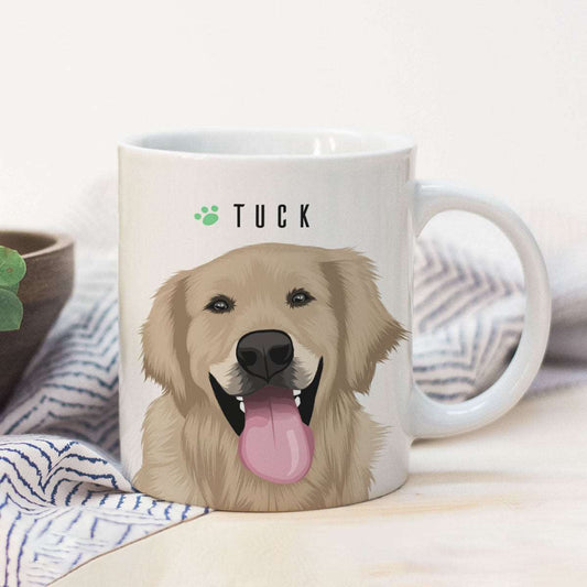 Pet Portrait Mug Personalized - Luxtopaz