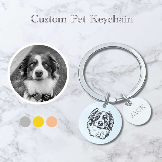 Pet Charm Keychain - Luxtopaz