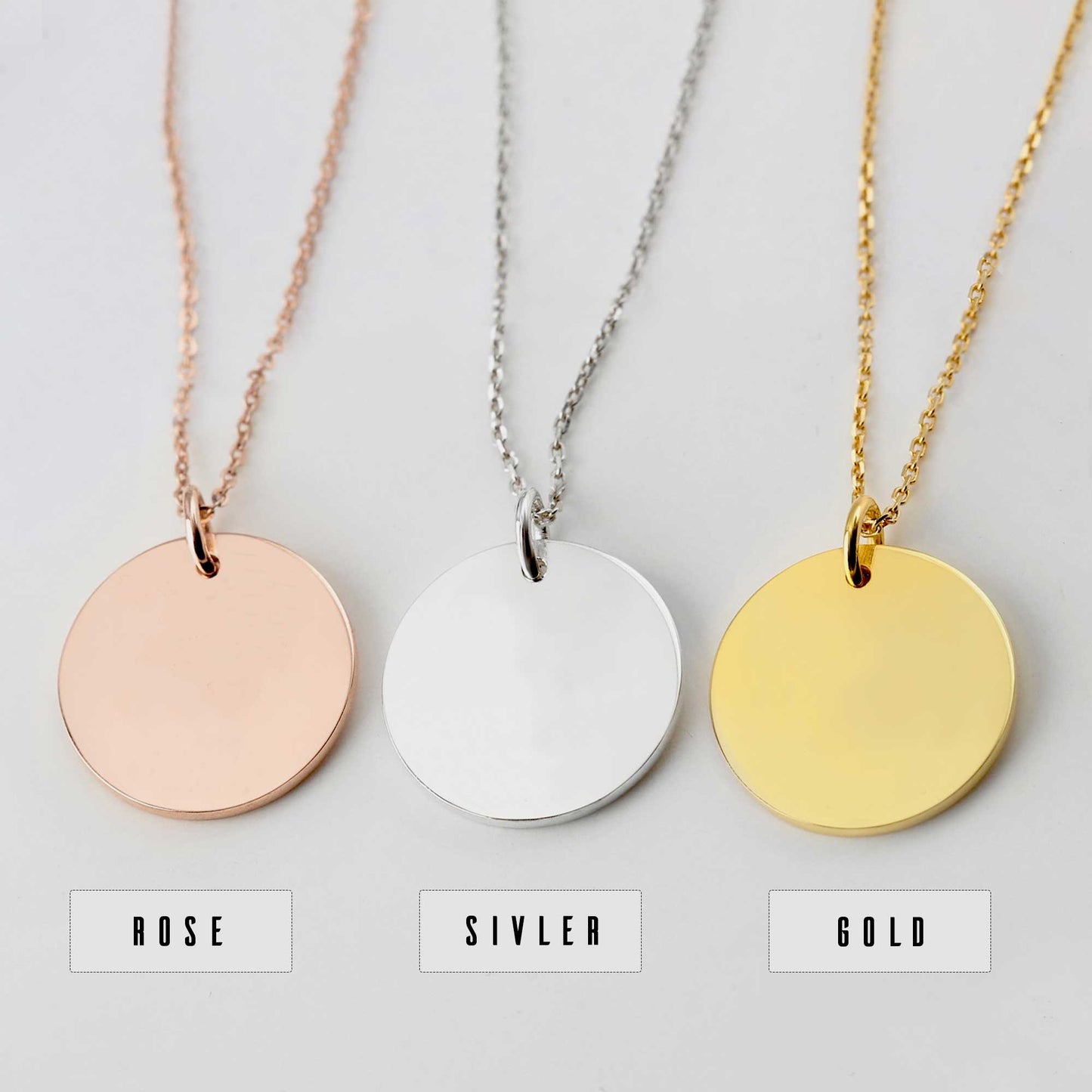 Custom Multiple Pet Necklace - Mockup