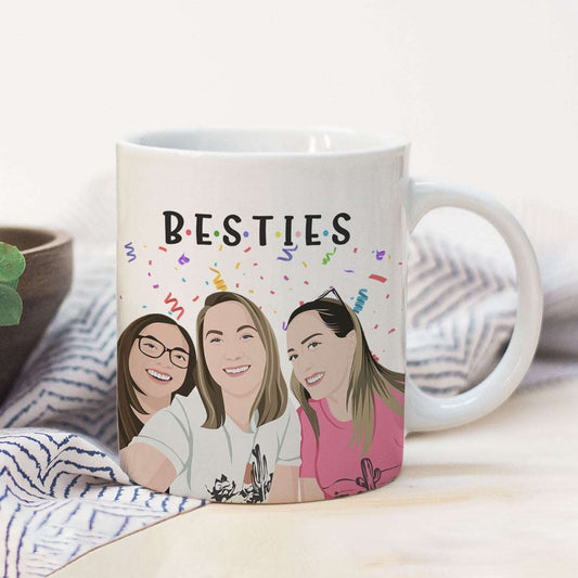 Personalized Friendship Mug - Luxtopaz