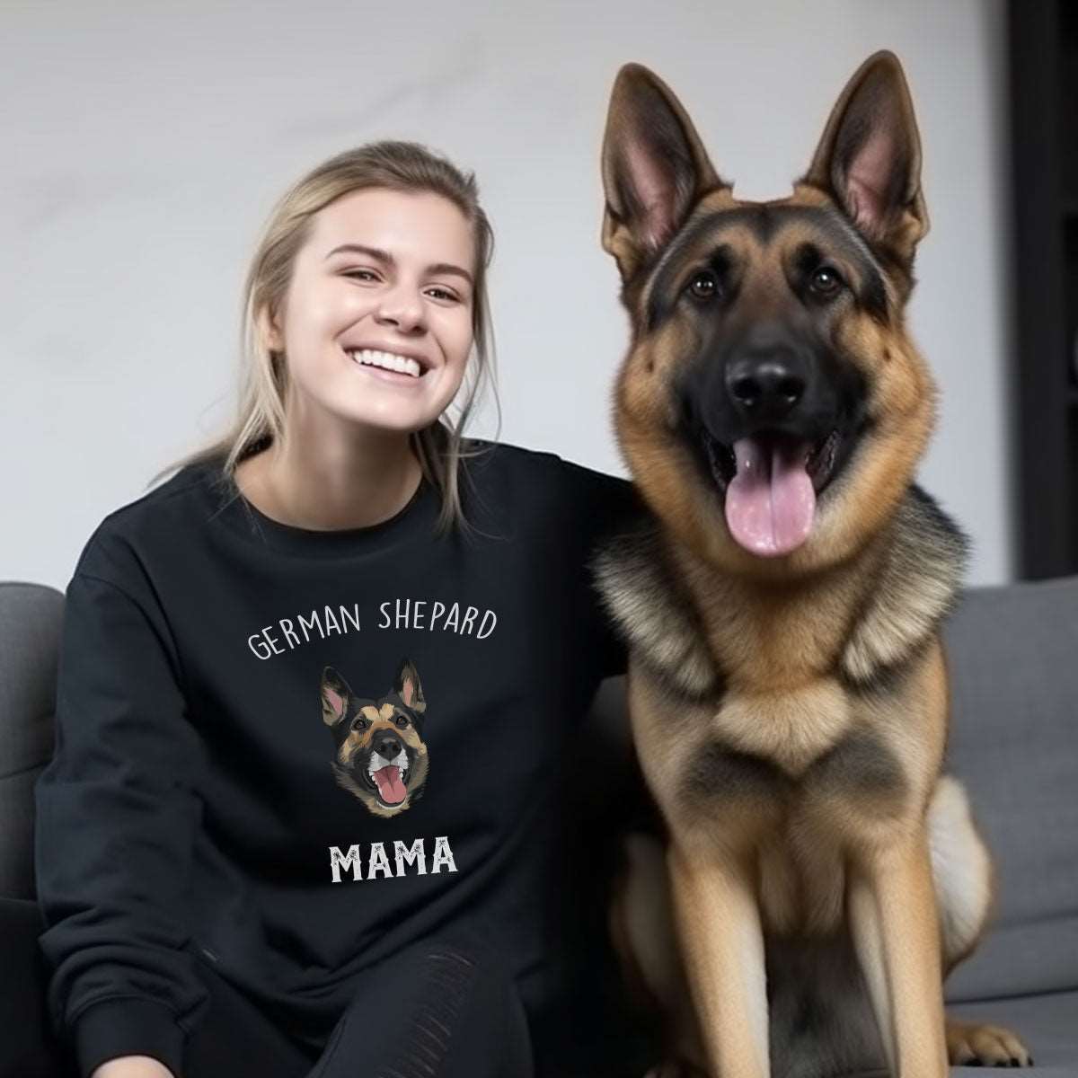 Pet Mama Sweatshirt - Luxtopaz