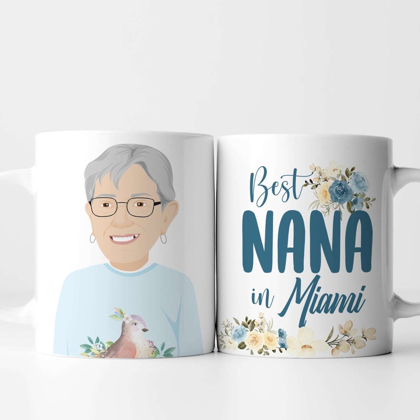 Personalized Nana Mug - Luxtopaz